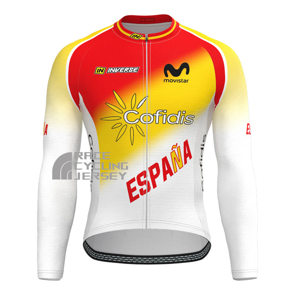 ESPANA Cofidis Long Sleeves Cycling Jersey