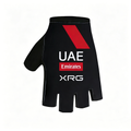 Black UAE Emirates Race Cycling Gloves