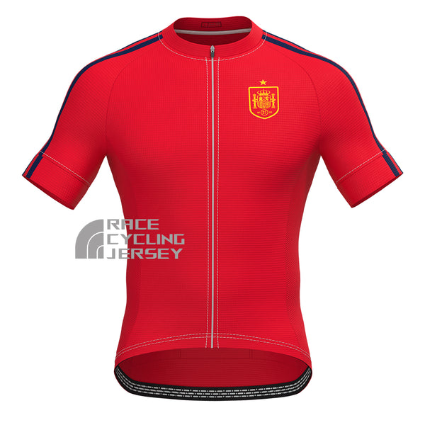 Spain Short Sleeves Cycling Jersey
