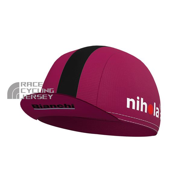 Red Bianchi Cycling Cap