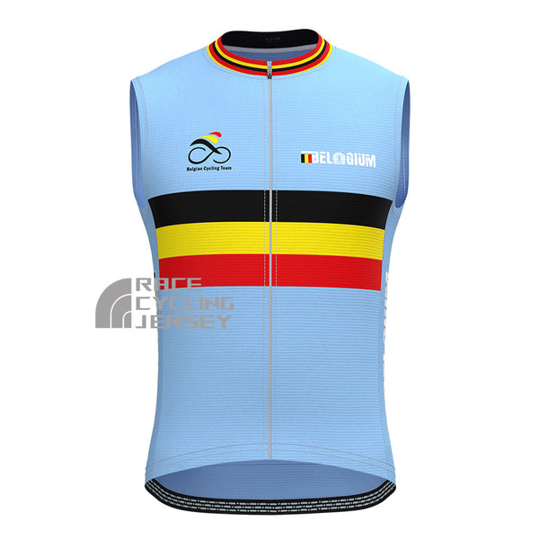 2013 Belgium Sleeveless Cycling Jersey