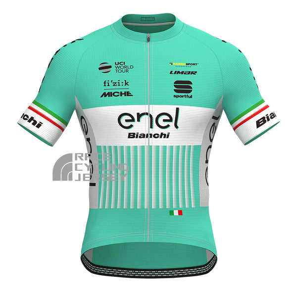 fi`zi:k Bianchi Short Sleeves Cycling Jersey
