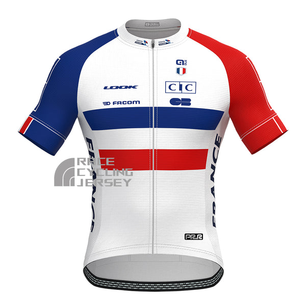 France CIC Short Sleeves Cycling Jersey