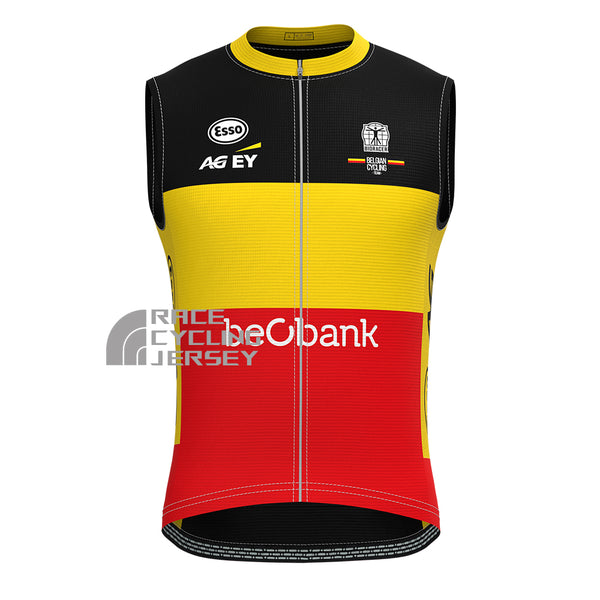 Belgium Tomgtr7 Sleeveless Cycling Jersey