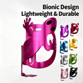 Multi‑Color Anodized Gecko Bike Bottle Rack