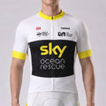 Sky Ocean Rescue Short Sleeves Cycling Jersey