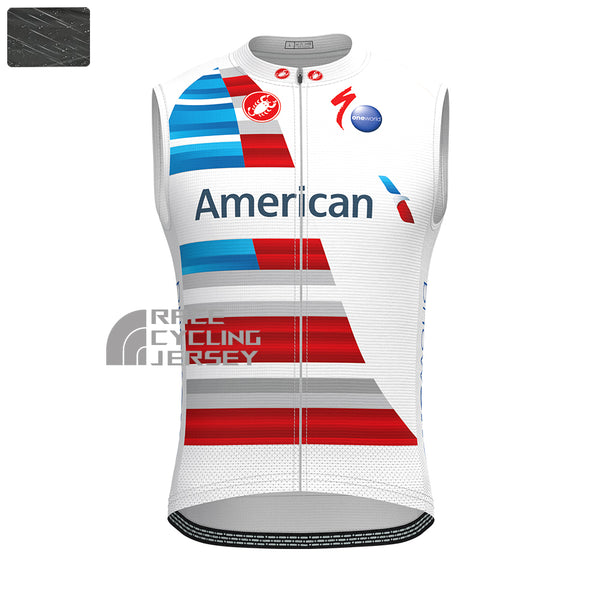 AMERICAN Windproof Sleeveless Cycling Jersey