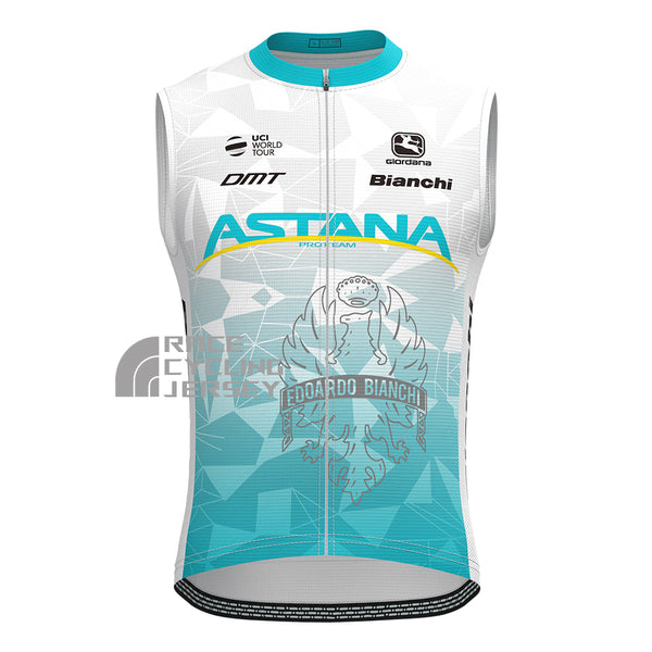Stripes Bianchi Sleeveless Cycling Jersey