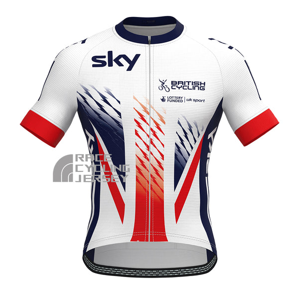 2015 United Kingdom Short Sleeves Cycling Jersey