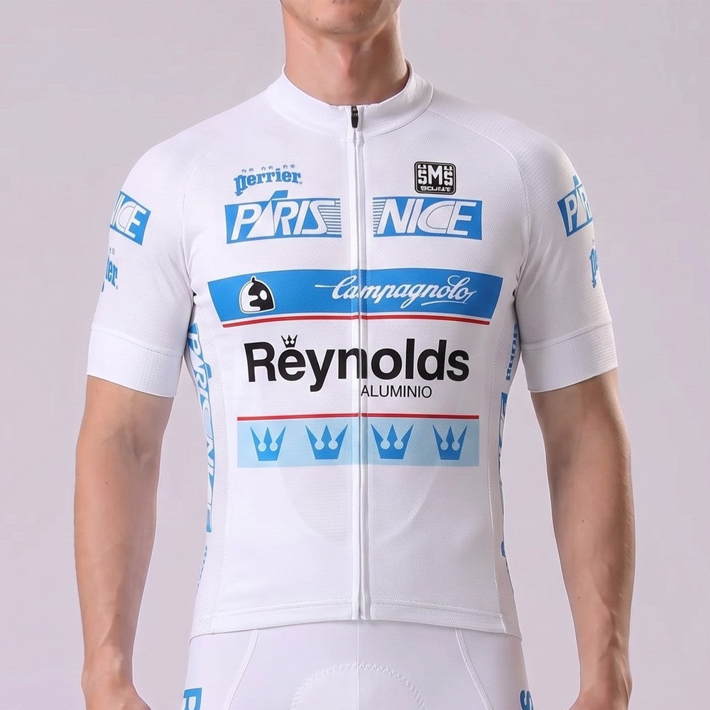 1989 Reynolds Perrier Short Sleeves Cycling Jersey