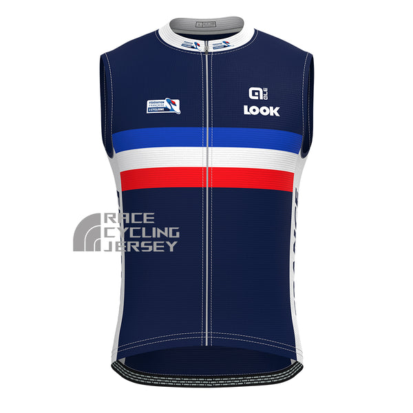 2016 France Sleeveless Cycling Jersey