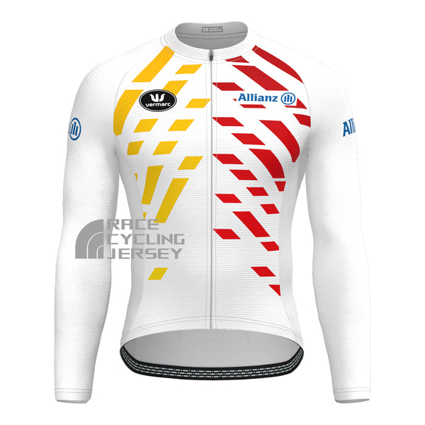 Belgium Allianz Long Sleeves Cycling Jersey