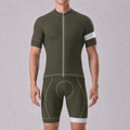 Army Green Short Sleeves Cycling Kits