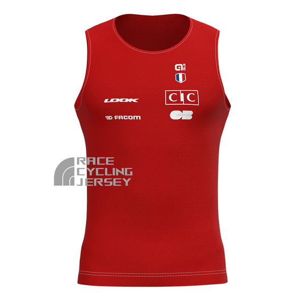 France Red Cycling Vests