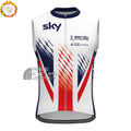 2015 United Kingdom Fleece Sleeveless Cycling Jersey