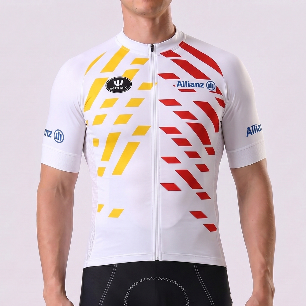 Belgium Allianz Short Sleeves Cycling Jersey