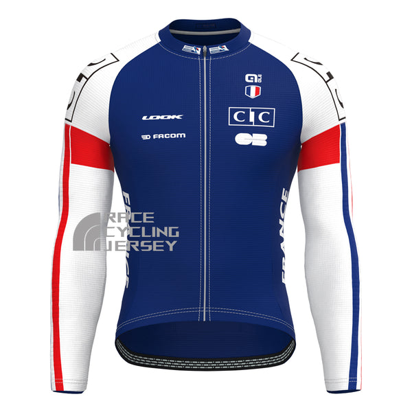 2025 France Long Sleeves Cycling Jersey