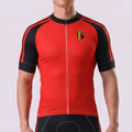 Belgium leon Short Sleeves Cycling Jersey