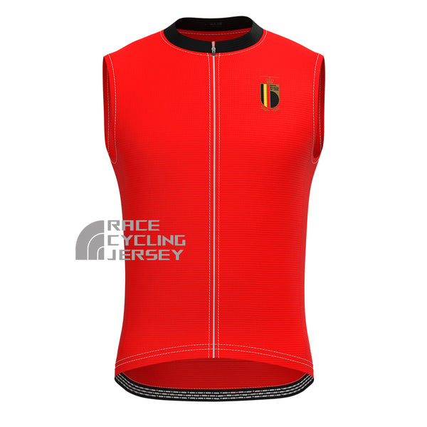 Belgium leon Sleeveless Cycling Jersey