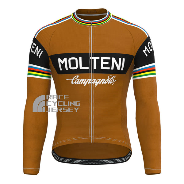 MOLTENI  Campagnolo Long Sleeves Cycling Jersey