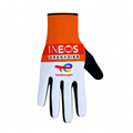 Orange White INEOS Pro Road Bike Racing Gloves