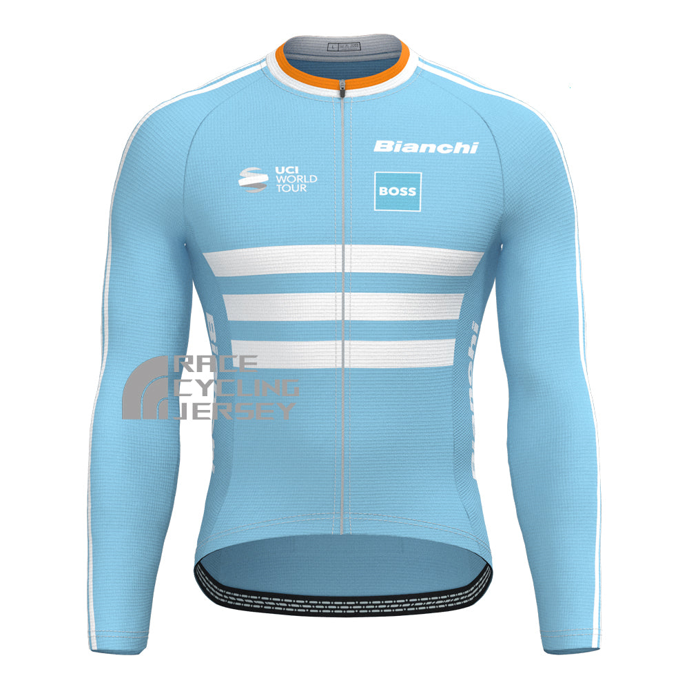 BOSS Bianchi Long Sleeves Cycling Jersey – Race Cycling Jersey