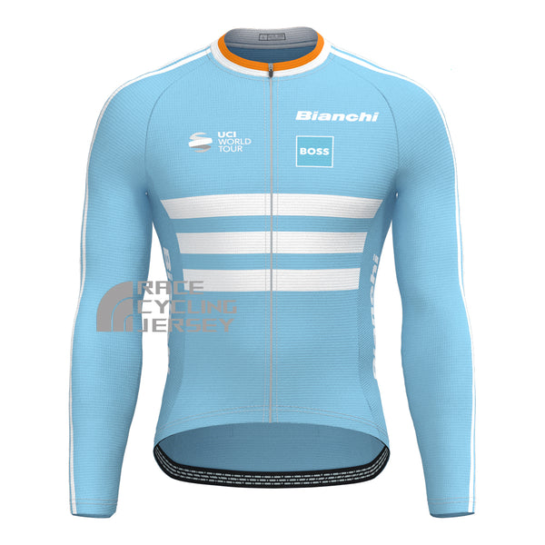 BOSS Bianchi Long Sleeves Cycling Jersey