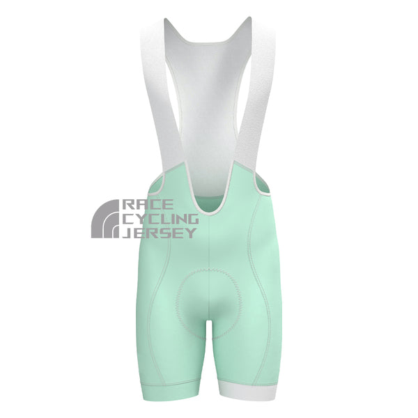 Macaron Green Bib Cycling Shorts
