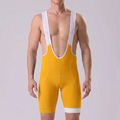 Orange Bib Cycling Shorts