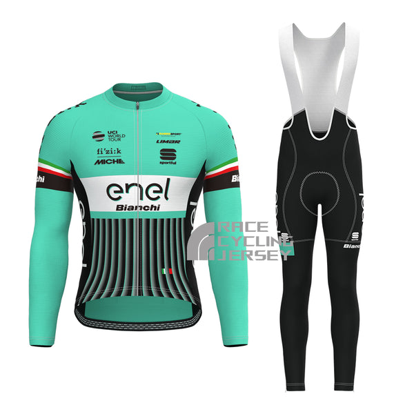ENEL Bianchi Long Sleeves Cycling Kits