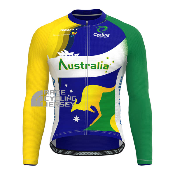 Australia Long Sleeves Cycling Jersey
