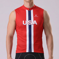 United States Sleeveless Cycling Jersey