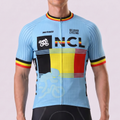 Belgium GillesVC Short Sleeves Cycling Jersey