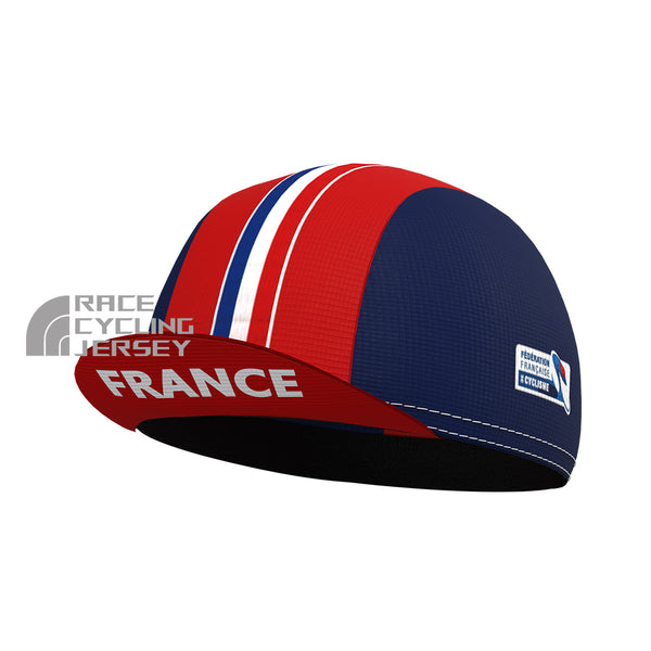 France Red Cycling Cap