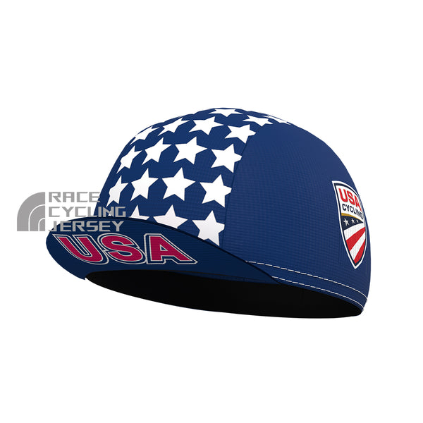 USA Stripes Cycling Cap