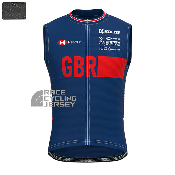 United Kingdom Windproof Sleeveless Cycling Jersey