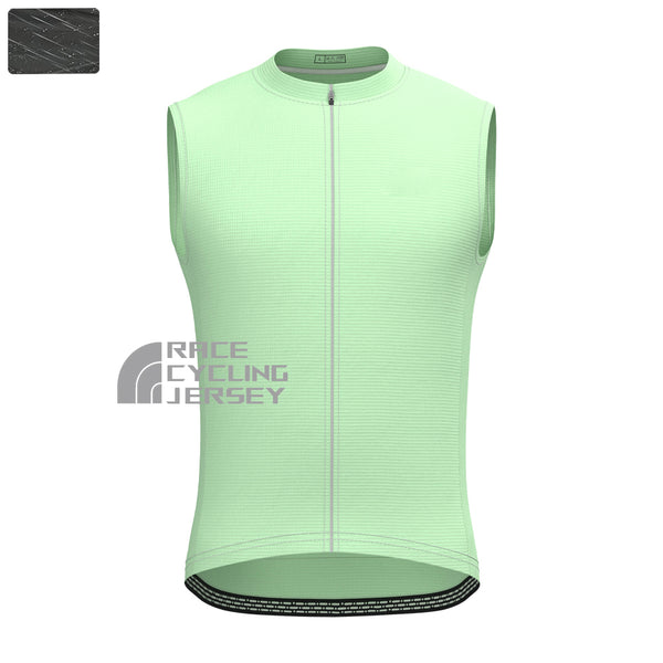 Matcha Green Windproof Sleeveless Cycling Jersey