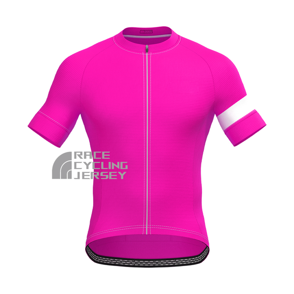 Rose Red Short Sleeves Cycling Jersey