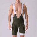 Army Green Bib Cycling Shorts