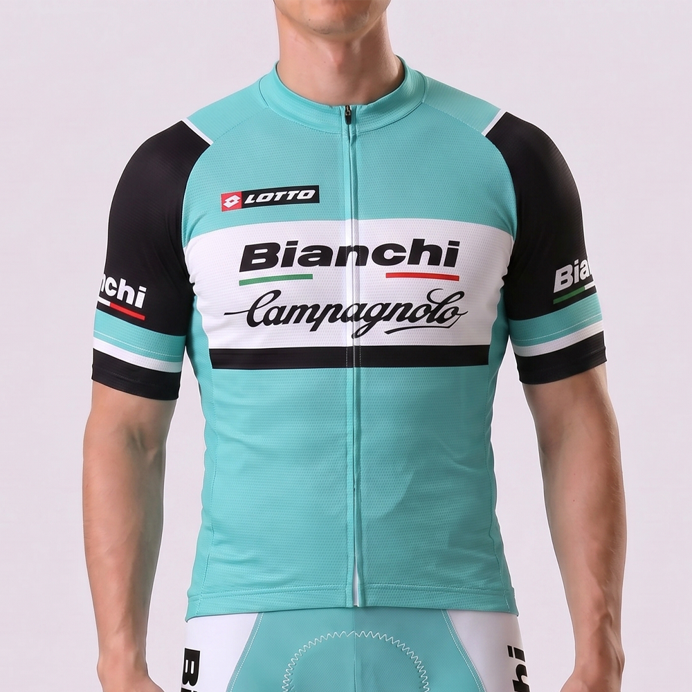 Bianchi Campagnolo Short Sleeves Cycling Jersey