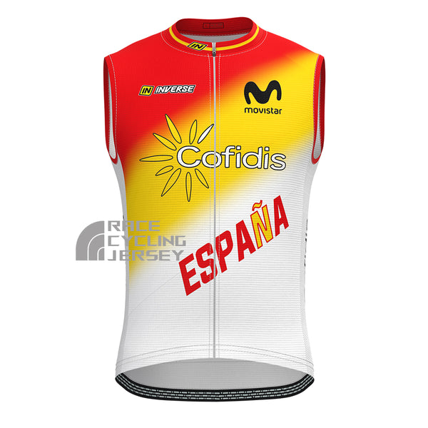 ESPANA Cofidis Sleeveless Cycling Jersey