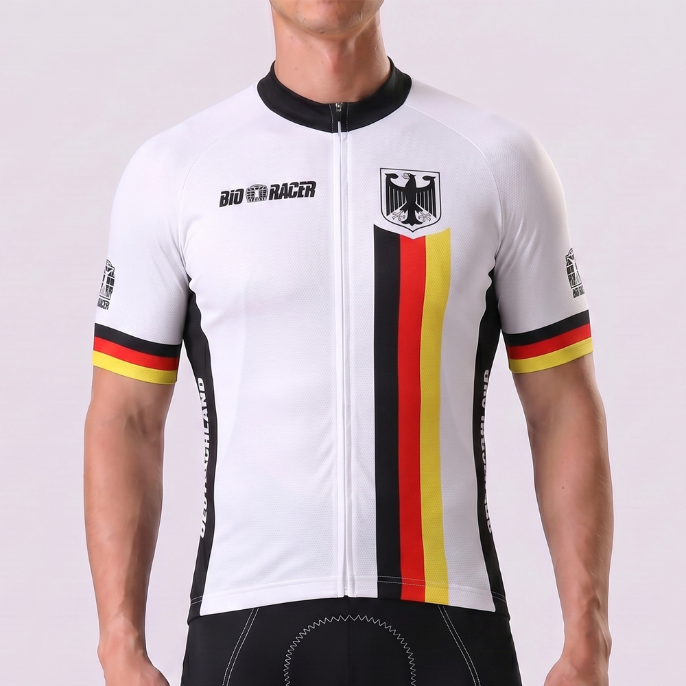 2016 Germany Short Sleeves Cycling Jersey
