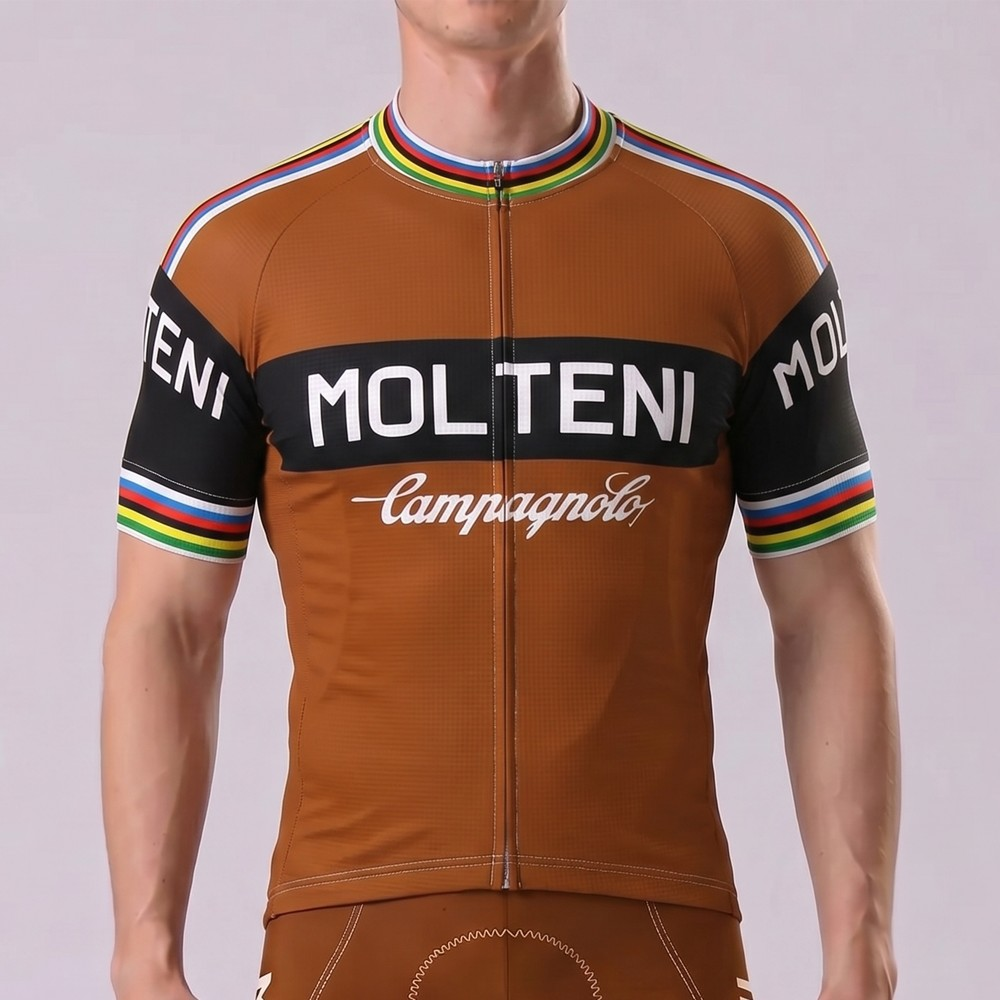 MOLTENI  Campagnolo Short Sleeves Cycling Jersey