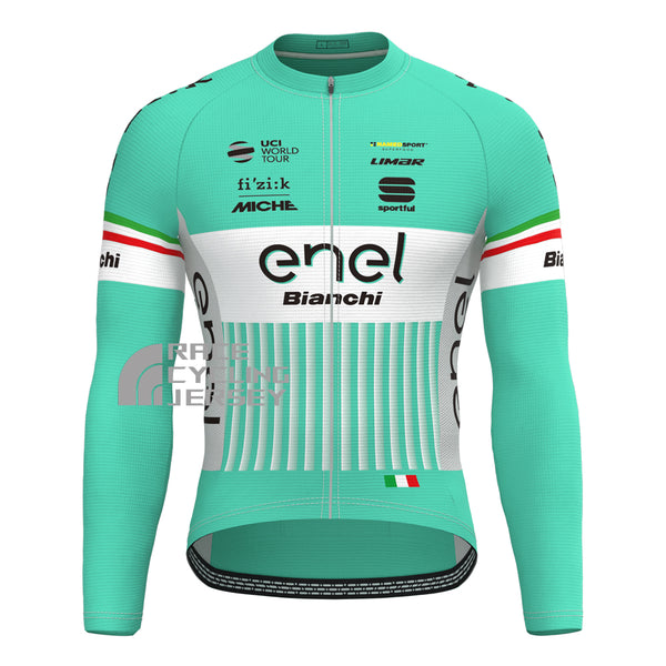 fi`zi:k Bianchi Long Sleeves Cycling Jersey