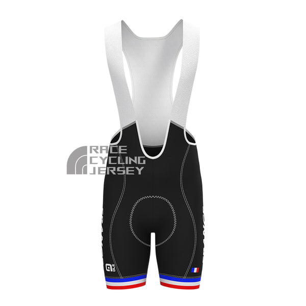 France Stripes Bib Cycling Shorts