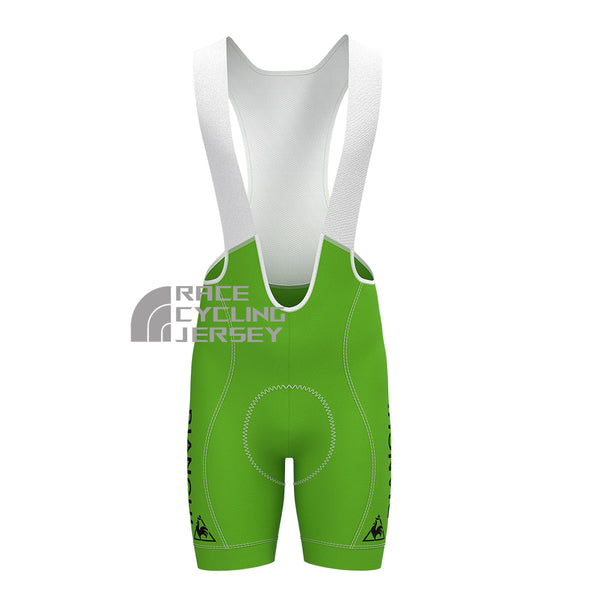 Green Bianchi Bib Cycling Shorts