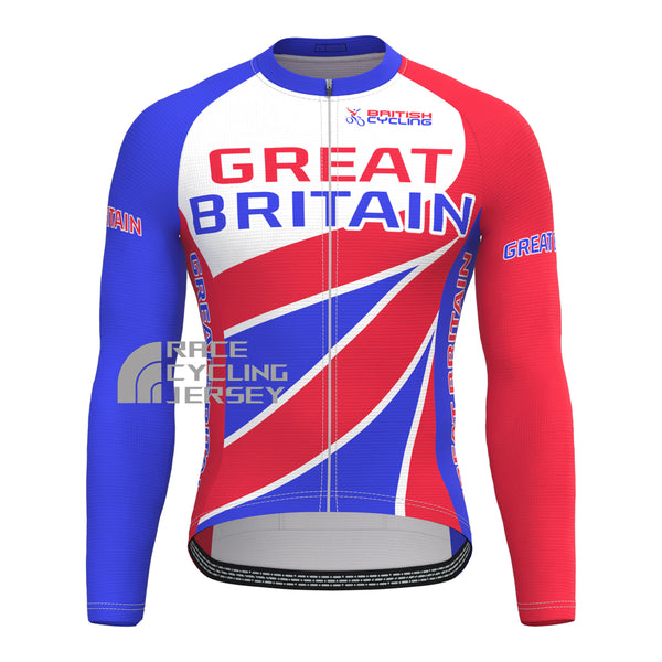 2003 United Kingdom Long Sleeves Cycling Jersey