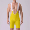 Yellow MOLTENI Bib Cycling Shorts