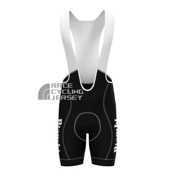 White Bianchi Bib Cycling Shorts