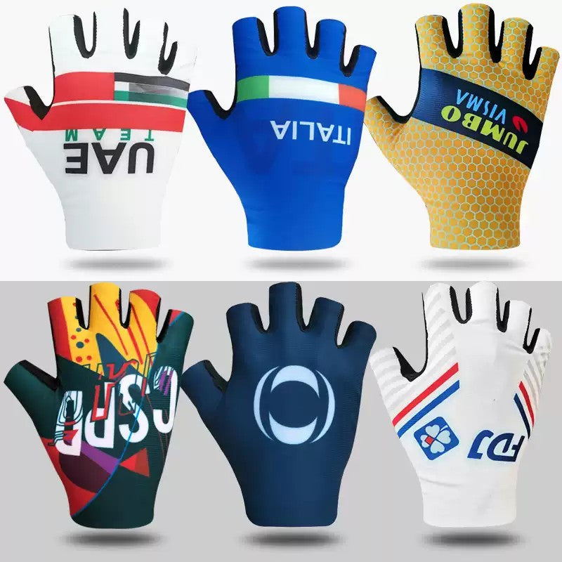 Pro World Tour Team Bike Gloves